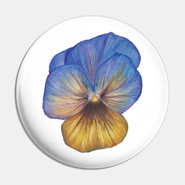 Pansy Pin by ally1021