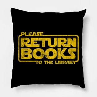 The Return of the Books Pillow