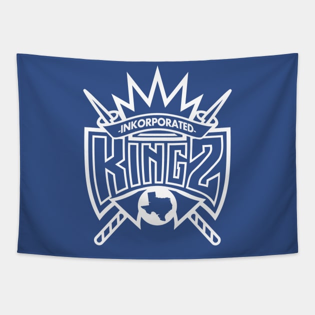 Kingz Ink Shield Logo Tee Tapestry by Kingz Ink