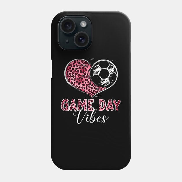 Soccer Game Day Vibes Soccer Mom Game Day Season Phone Case by Xonmau