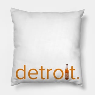 Detroit Ginger Ale Pillow