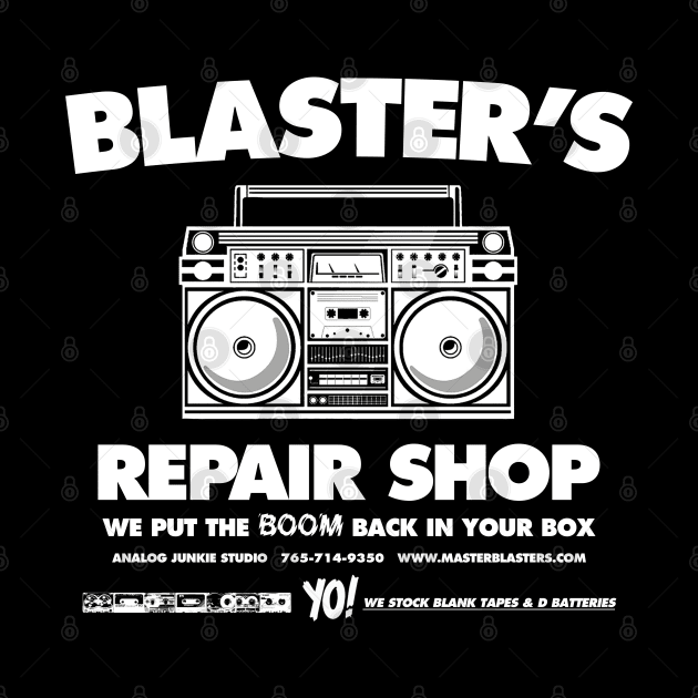 BLASTER'S REPAIR by AnalogJunkieStudio