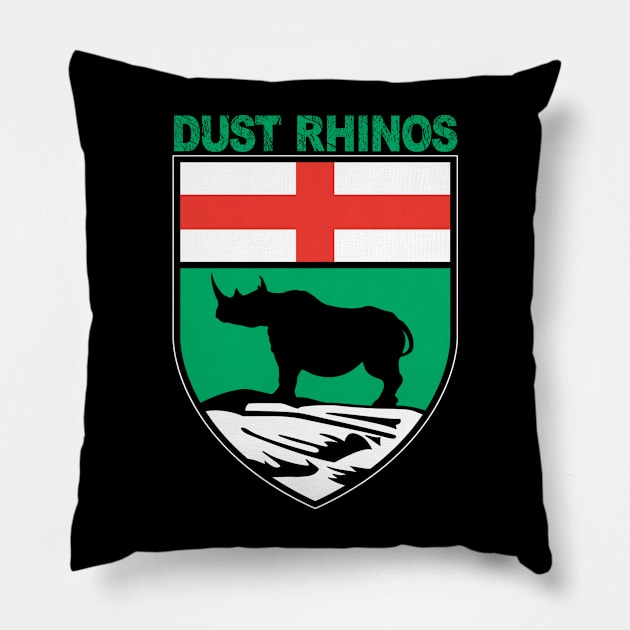 Dust Rhinos MB DK Pillow by Dust Rhinos Swag Store