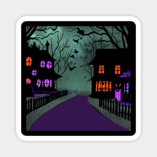 Nightmare in Spooky Town Magnet