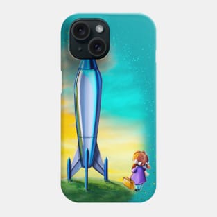 The Moon Mission Phone Case