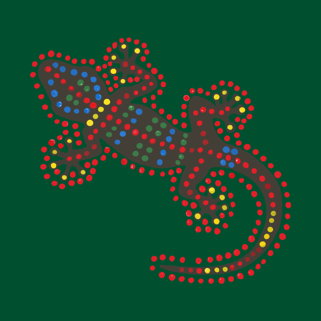 Gecko Dot Paintigs by RedLineStore