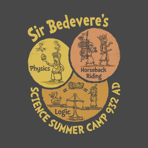 Sir Bedevere's Science Camp by kg07_shirts