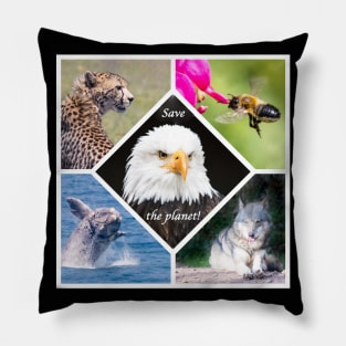 Save the planet Pillow