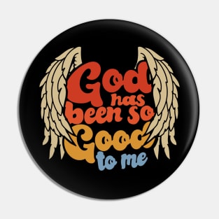 Christian Apparel Clothing Gifts - God is Good Pin