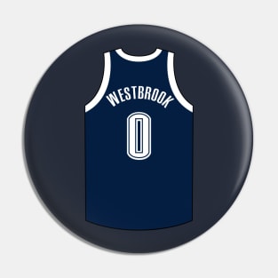 Russell Westbrook Oklahoma City Jersey Qiangy Pin