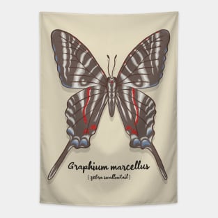 Zebra Swallowtail Tapestry