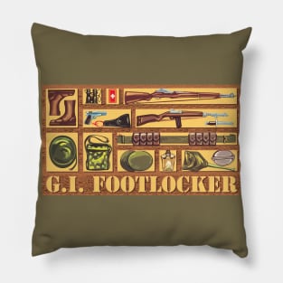 The G.I.'s Footlocker Pillow