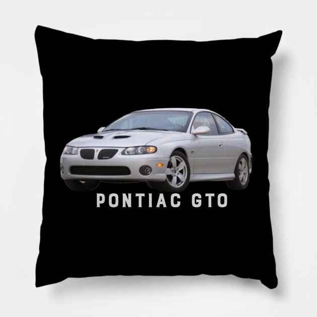 PONTIAC GTO 2004-2006 Pillow by Cult Classics