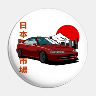 Honda Integra dc2 Japanese Retro Style Pin