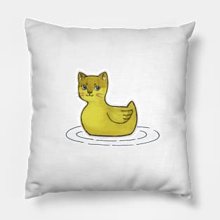 Duck Cat Pillow