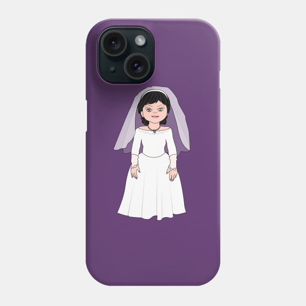 Bride of Chucky | Bride Doll Phone Case by Jakmalone