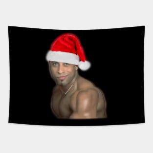 Happy Holidays with Ricardo Milos Tapestry