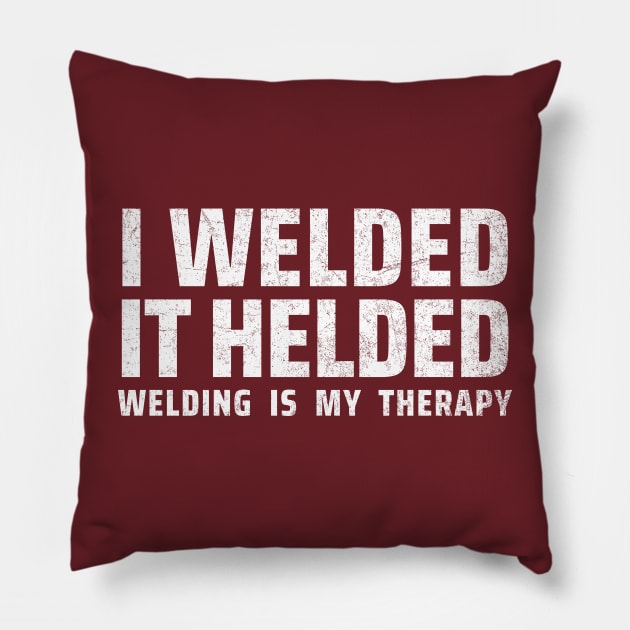 welding Pillow by Mandala Project