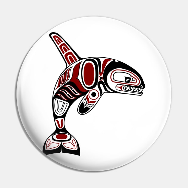 Haida Orca Pin by gabitolgyesi