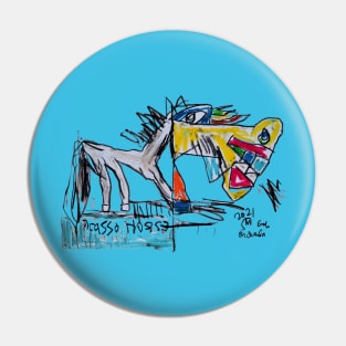 Picasso Horse Pin