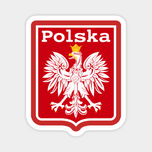 POLSKA Eagle // Retro Polish Poland Pride Magnet