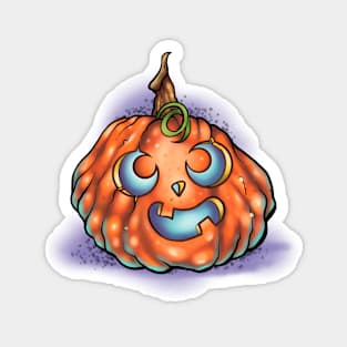 Cute jack o lantern pumpkin Halloween Magnet