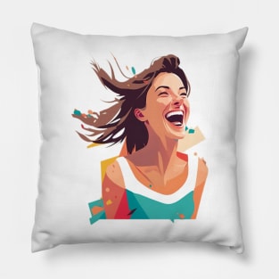 Joyful Spouse: Key to Blissful Life Pillow