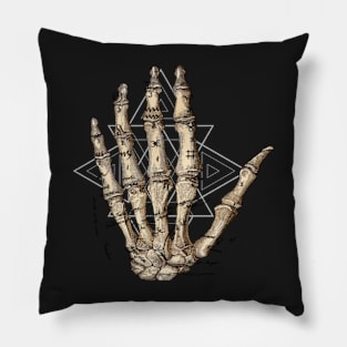 Skull Palmistry Pillow