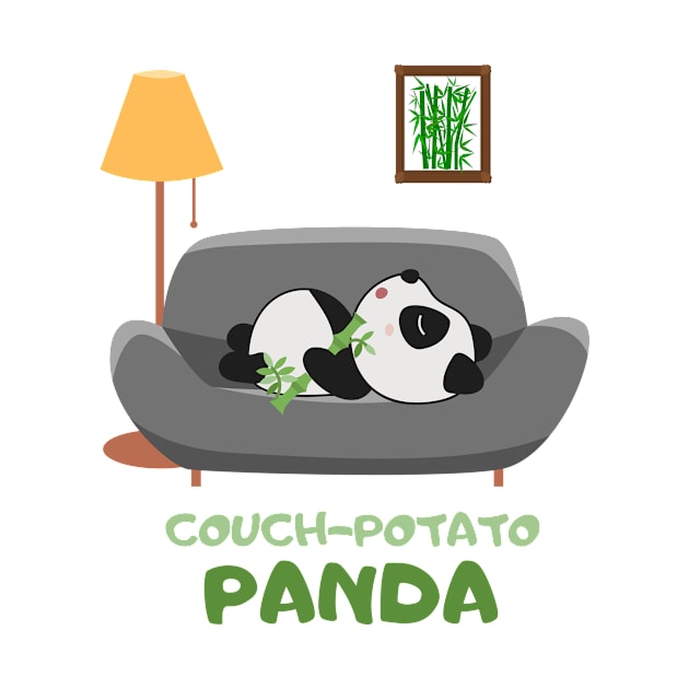 couch potato panda by FullMoon