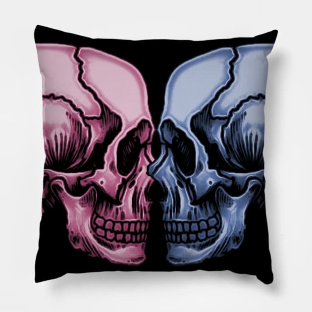 The Death of Gender Roles Pillow by StrangeCircle