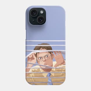 dwith schrut the office Phone Case