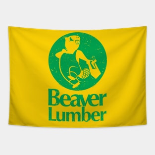 Beaver Lumber (Worn) Tapestry