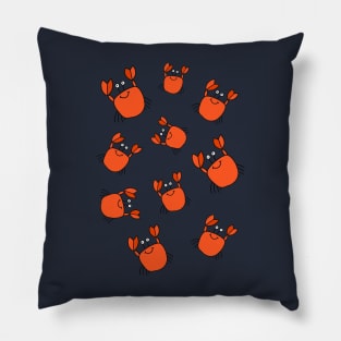 Crab Party Pillow