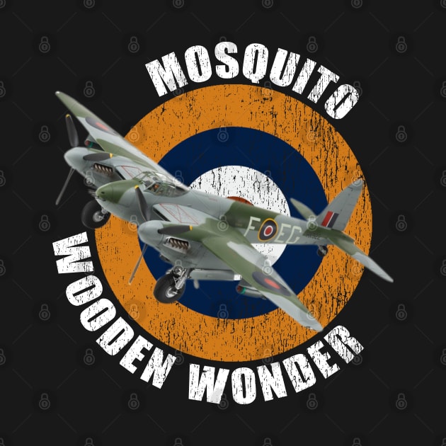 DH Mosquito WW2 Warbirds Warplanes by F&L Design Co.