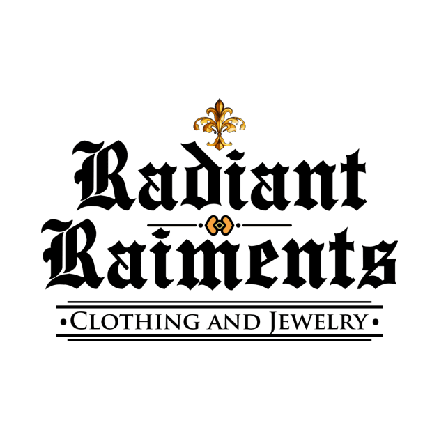 RADIANT RAIMENTS by theanomalius_merch