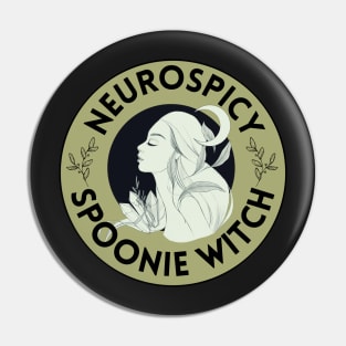 Neurospicy Spoonie Witch* Pin