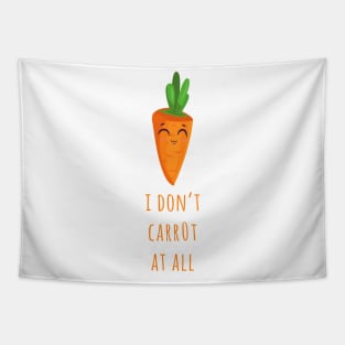 I Don't Carrot At All Tapestry