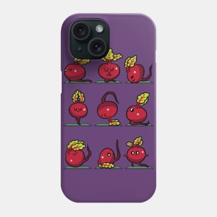 Beetroot Yoga Phone Case