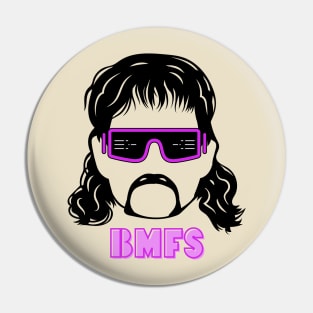 Billy Strings 80s Mullet Pin