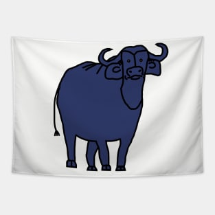 Animals Blue Ox Tapestry