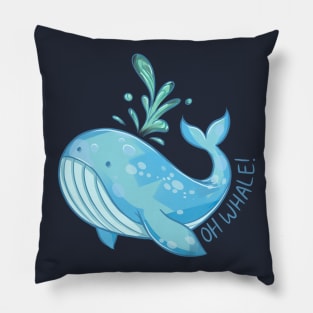 Oh Whale! Pillow