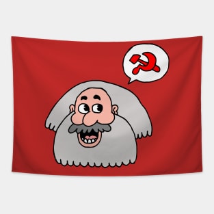 Kawaii Karl Marx Tapestry