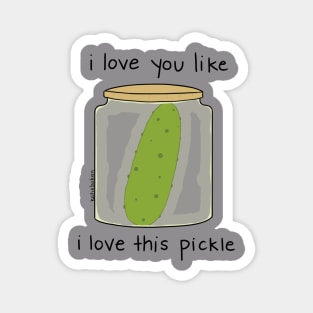 Pickle love Magnet