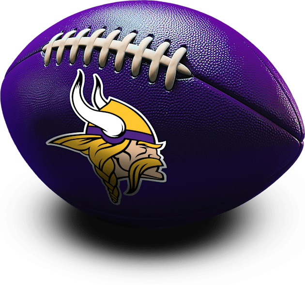 Vikings Football Kids T-Shirt by DavidLoblaw