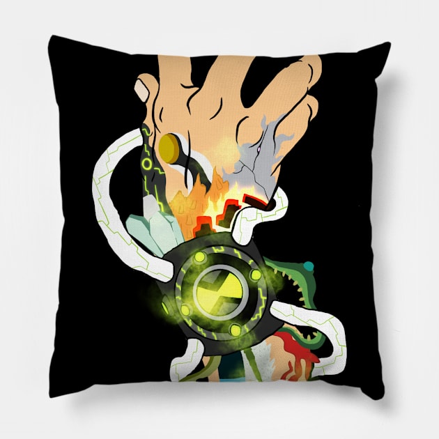 BenClassic Pillow by kodyart101