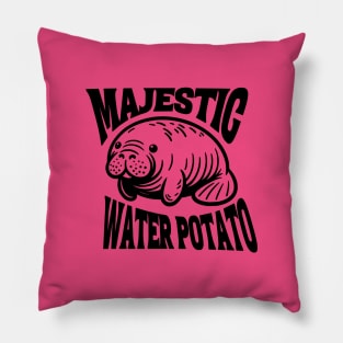 The Manatee - Majestic Water Potato Pillow