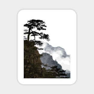 Japanese Fog - Landscape Magnet