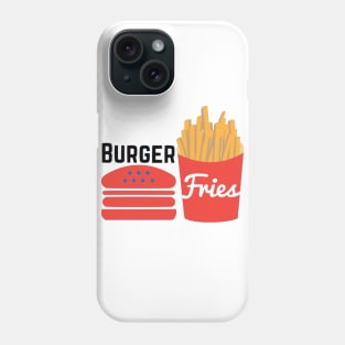 Burger & Fries Phone Case