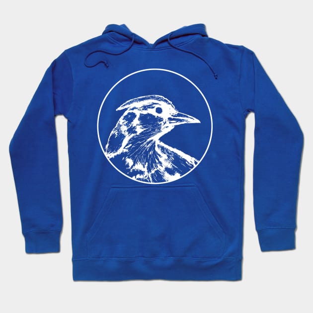 Blue Jay Bird Long Sleeve Shirt