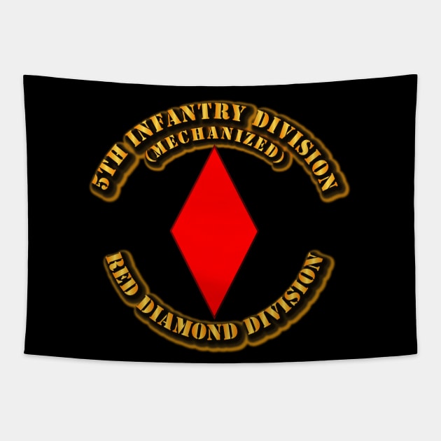 5th Infantry Division - Red Diamond Division Tapestry by twix123844